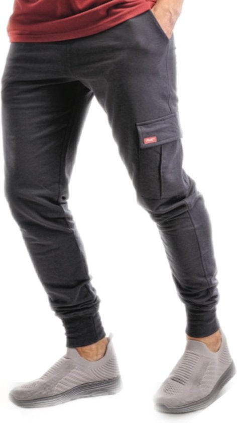Pantalon de jogging homme Embrator avec poche cargo gris foncé taille XL