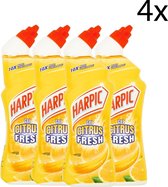Harpic WC-reiniger Gel Citrus Fresh - 750ml x4