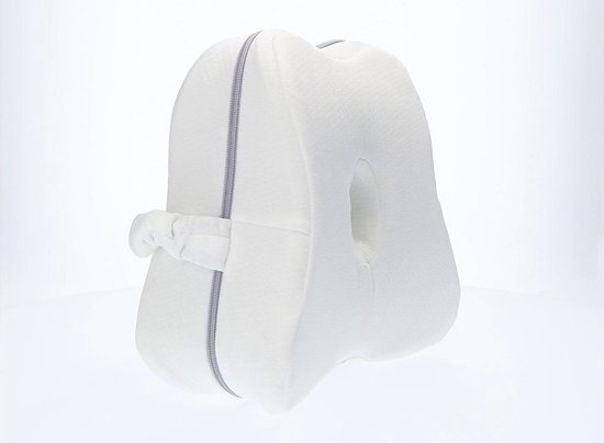Inphysio® Kinderkussen 2 jaar, Kinderkussen, Plat kussen, Geheugenschuimkussen, Ergonomisch nekkussen, Babykussen, Babykussen, Bamboe stof, Hypoallergeen, 50 x 30 x 5,5cm