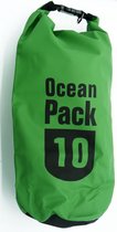 Doodadeals® Ocean Pack 10 liter – Waterdichte zak – Dry bag – Outdoor Plunjezak – Donkergroen