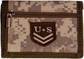 Portemonnee digital camo USMC met embleem