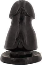 XXLTOYS - Arges - XXL Plug - Inbrenglengte 20 X 12 cm - Black - Uniek Design Realistische Dildo – Stevige Dildo – voor Diehards only - Made in Europe