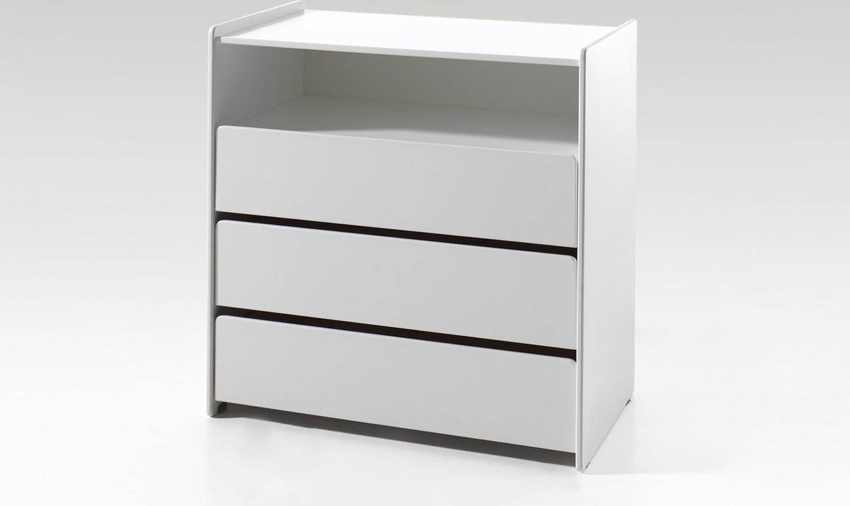 Vipack Commode Kiddy - 90 x 92 x 55 cm - wit