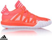 Adidas Dame 6 basketbalschoen - oranje - maat 44