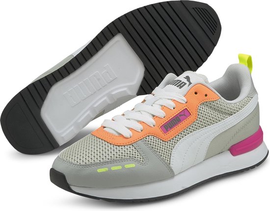 PUMA R78 Dames Sneakers - Puma Black-Puma Black-Puma Silver - Maat 38 |  bol.com