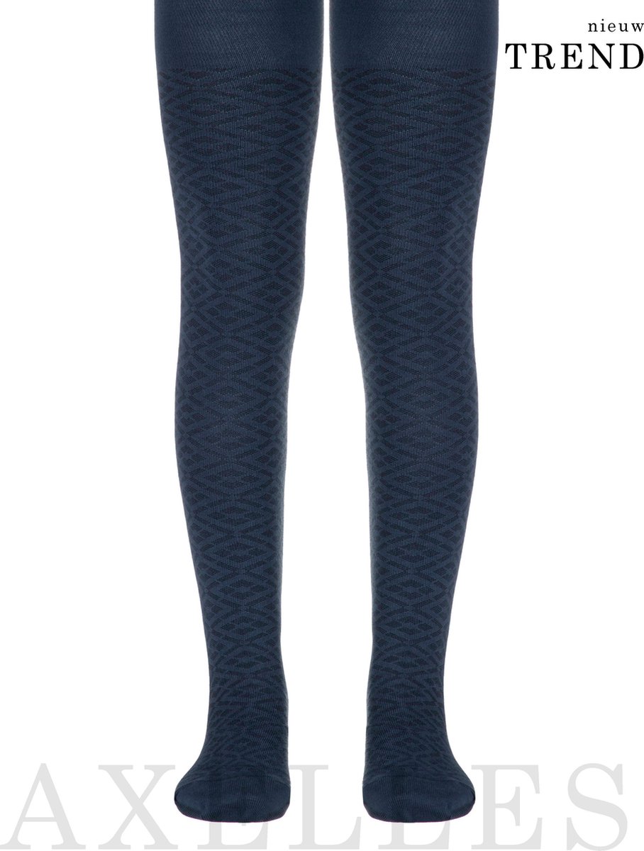 Kinderen maillot, effen, met patroon, donkerblauw, maat 140-146 (22).