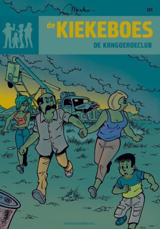 Cover van het boek 'De Kiekeboes 121 De kangoeroeclub'
