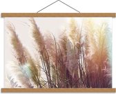 Schoolplaat – Pluim Takken - 60x40cm Foto op Textielposter (Wanddecoratie op Schoolplaat)