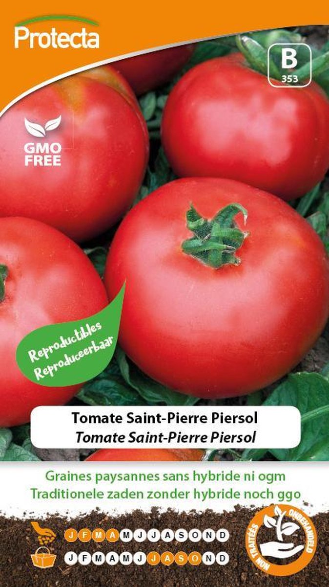 Protecta Groente zaden: Tomaat Saint-Pierre Piersol