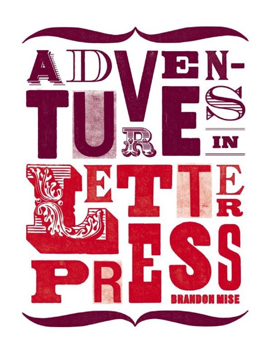 Adventures in Letterpress - cover