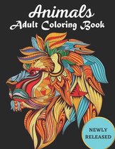 Animals Adult Coloring Book NEWLY RELEASED