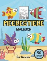 Meerestiere Malbuch fur Kinder