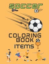 soccer coloring book items