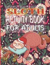 Sloth Activity Books For Adults