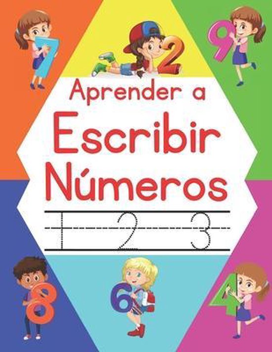 Libros Preescolares en Español- Aprender a Escribir Número ... - cover