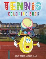 Tennis Coloring Book for Kids Ages 4-8