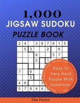 1,000+ Jigsaw Sudoku Puzzle Book