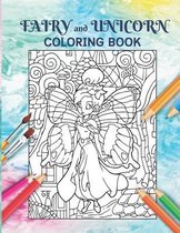 Fairy and Unicorn Coloring Book