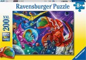 Ravensburger puzzel Dino's in de Ruimte - Legpuzzel - 200XXL stukjes