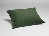 Yumeko Kussensloop velvet flanel groen 50x60