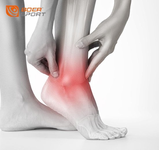 Boersport ® | Orthopedische enkelbrace tijdens sporten | Enkelbandage maat 38-41 | L - Boersport