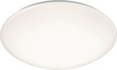 LED Plafondlamp - Trinon Puta - Opbouw Rond 15W - Spatwaterdicht IP44 - Warm Wit 3000K - Mat Wit Kunststof