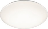 LED Plafondlamp - Trinon Luka - 18W - Aanpasbare Kleur - Dimbaar - Afstandsbediening - Rond - Mat Wit