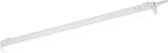 LED Wandlamp - Wandverlichting - Trinon Noram - 7W - Warm Wit 3000K - Rechthoek - Mat Wit - Kunststof