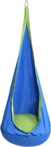 Kinder Hangstoel - Schommel Met Zitkussen - Voor Kinderen - Blauw - Schommel - 160 x 70 cm