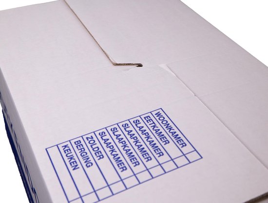 Verhuisdozen Professioneel - 20 stuks - 57 Liter - Autolock Verhuisdoos - Zelfsluitend - Stevig - Geen tape nodig - 40kg laadvermogen