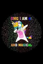 Omg I am 9! And Magical: Unicorn Journal