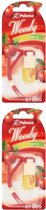 Paloma Auto geur- auto geurverspreider-2STUKS Kersengeur-auto luchtverfrisser-auto accessories