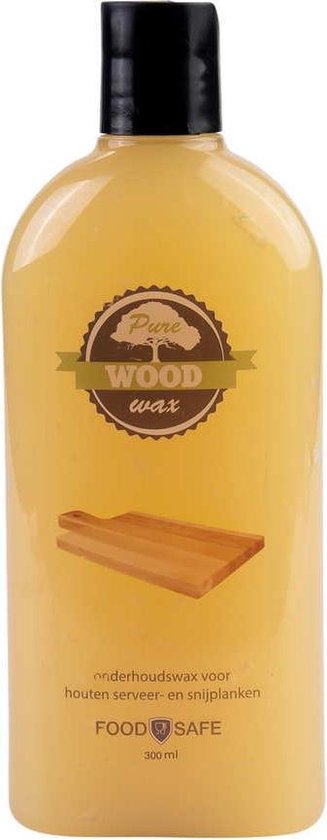 binnenkomst Handvest schors Pure Wood Care Pure wood wax 300 ml - Minerale Olie | bol.com