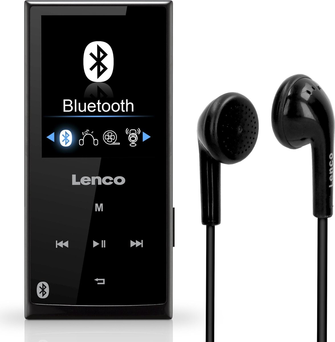 Lenco Xemio-760 - Lecteur MP3 avec Bluetooth et 8 Go de mémoire - Zwart |  bol.com