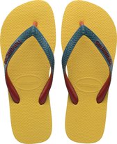 Havaianas Top Mix Unisex Slippers - Gold Yellow - Maat 41/42