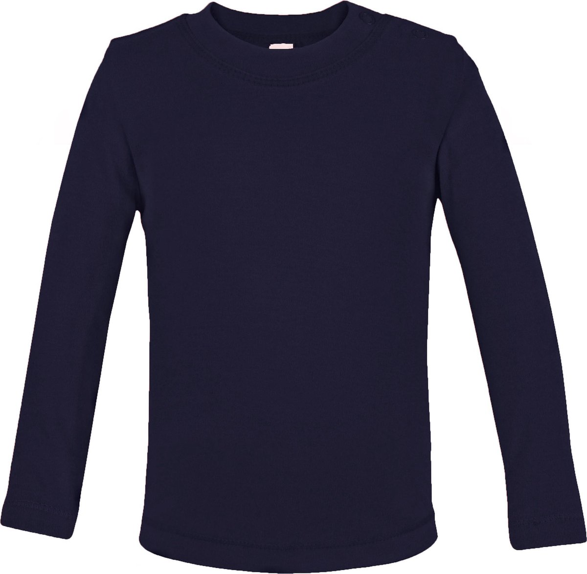 Link Kids Wear baby T-shirt met lange mouw - Navy - Maat 62/68