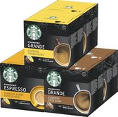 Starbucks Proefpakket Koffiecups by Nescafé Dolce Gusto - 6 x 12 capsules