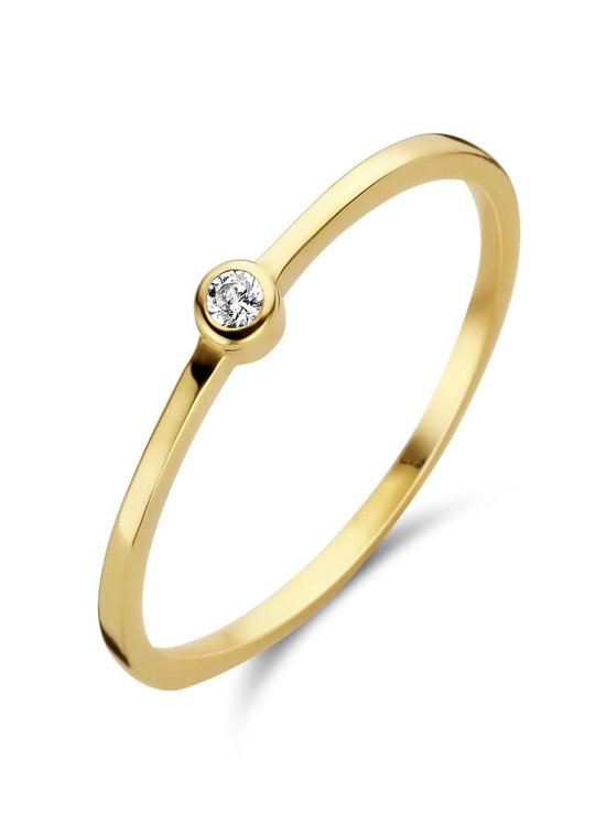 Casa Jewelry Ring Gemma 52 - Goud Verguld - Casa Jewelry