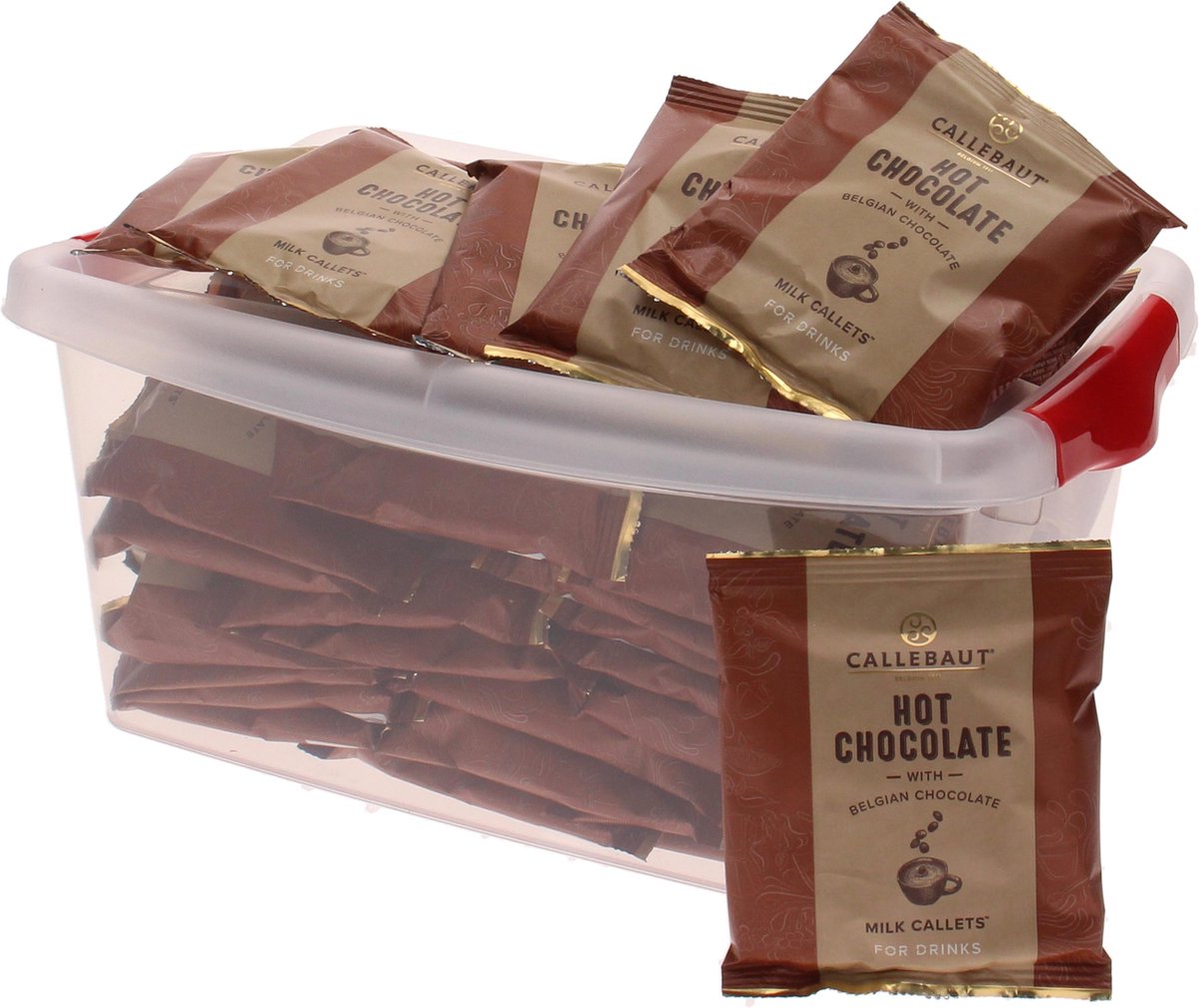 Chocolat de couverture lait Callebaut 400g, 1kg ou 2,5 kg