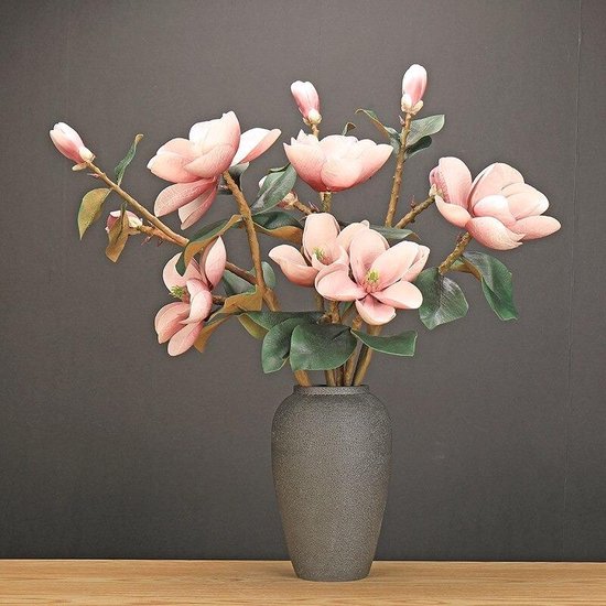 BaykaDecor - Premium Magnolia Takken Met Bloemen Decoratie - Ware Grootte -... | bol.com