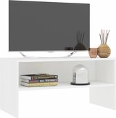 L&B Luxurys - tv-meubel - tv meubel - kast - wit kleur - industrieel - tv meubels - hout - L&B Luxurys