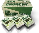 Sea Crunchy nori zeewier snack olijf olie doos 12 x 10g