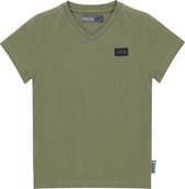 Vinrose Jongens T-shirt Olive Green - Maat 98/104
