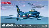 1:72 MENG DS004 Fiat G.91R - Light Fighter Bomber Plastic Modelbouwpakket