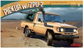 Pickup W/Zpu-2 - Scale 1/35 - Meng Models - MM VS-005