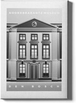 Walljar - Het Noordbrabants Museum - Muurdecoratie - Poster