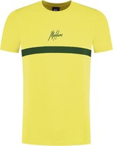 Malelions Junior Tonny T-Shirt - Yellow/Army