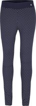 TOM TAILOR dameslegging - blauw met wit - L (40)