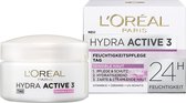 L'Oréal Hydra Active 3 Dagcrème - Droge/Gevoelige Huid