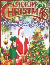 Merry Christmas Coloring Book for girl